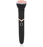 Powered Electric Makeup Brush Loose Powder Brush 10 Gears Vibration Electric Massage Brush for Ma...