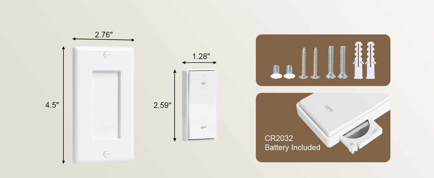 wireless light switch