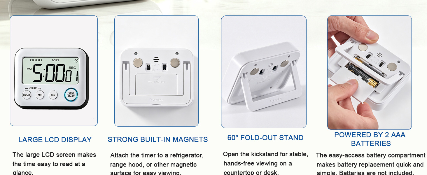 kitchen timers for cooking
