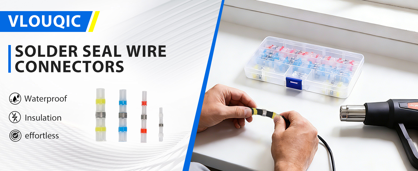 heat shrink wire connectors wire connectors solder seal wire connectors electrical connectors