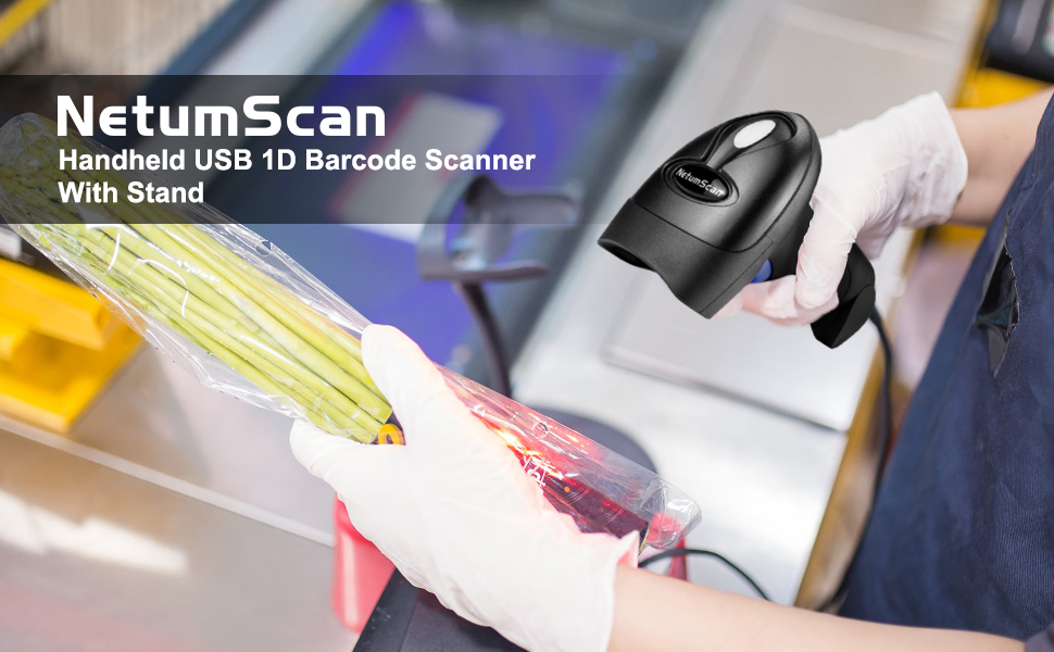 barcode scanner with stand