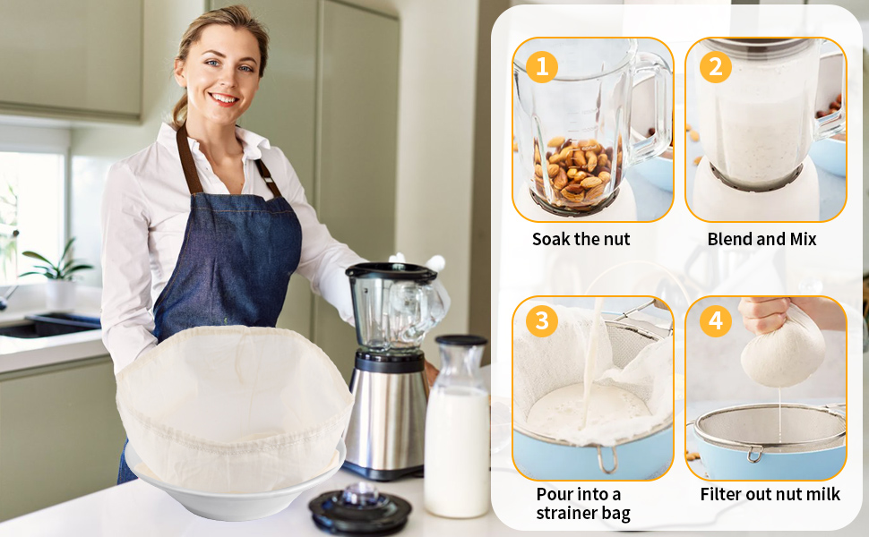 nutmilk mesh bag