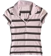 Vintage Alt Graphic Tees Y2k Grunge Polo Shirts Teen Girls Women Whimsy Twee 2000s Short Sleeve C...