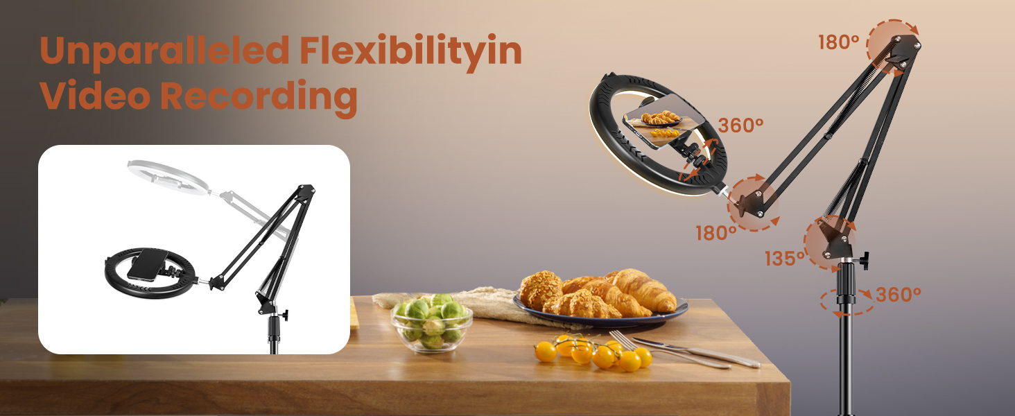 ring light with stand