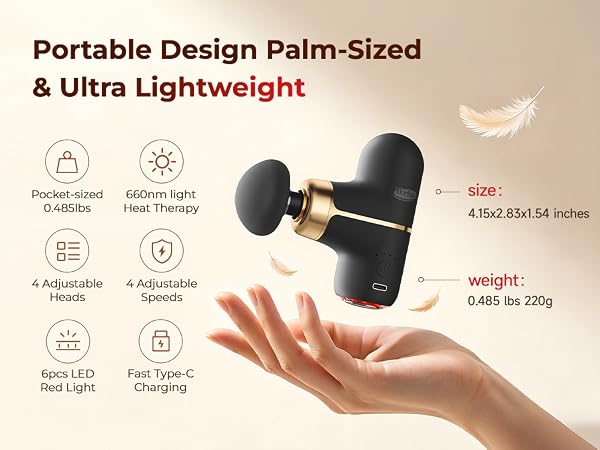 surper mini massage gun