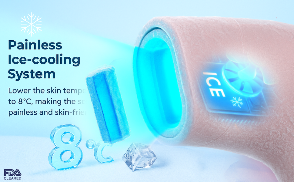 Laser Hair removal cooling Device