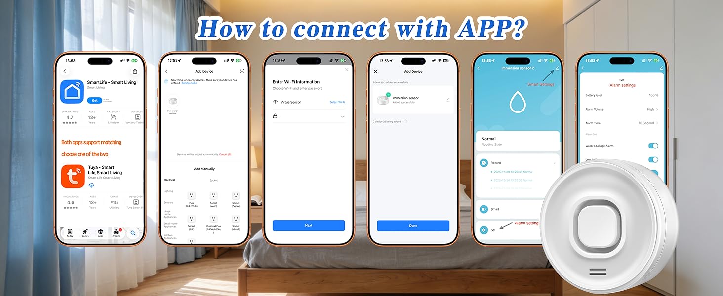water detector alarm