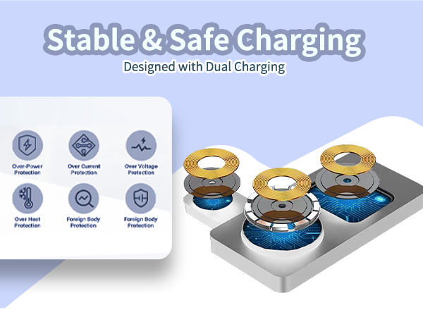 3-in-1 Foldable Wireless Charging Station