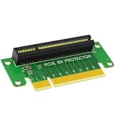 WLGQ PCI Express 8X Riser Card 90 - Degree Adapter Card with Protector - GPU Extension for Server...
