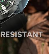 Smart Watches for Men, Bluetooth Call Military Smart Watch, Waterproof Fitness Tracker with Heart...