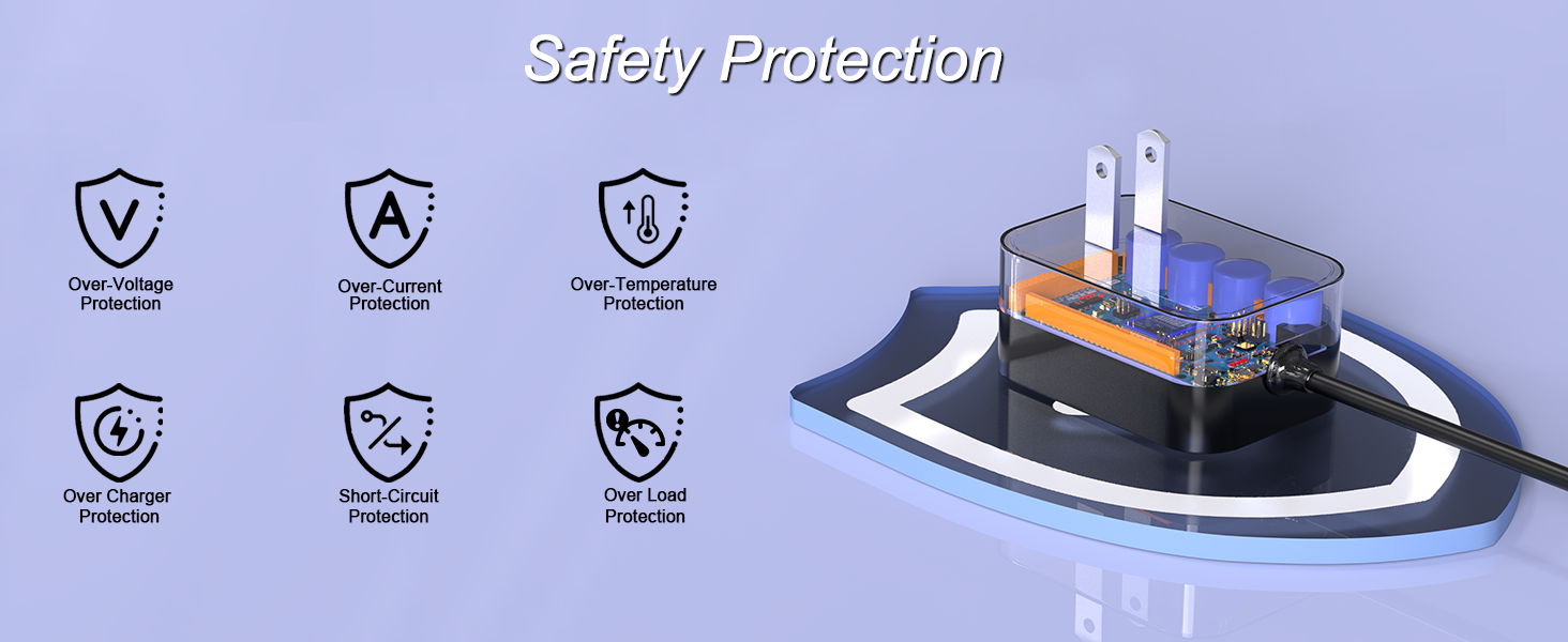 SCRIB3D pen charger conforms to the standard of UL listed, with intelligent protection technology