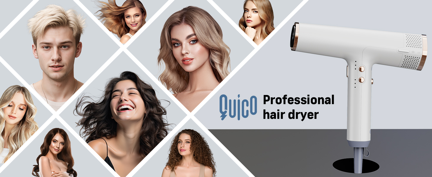  Professional High Speed Ionic Blow Dryer 