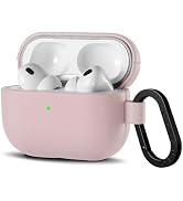 ORNARTO Compatible with AirPods Pro 3 Case, Full Protective Vegan Leather Cover for Airpods Pro 3...