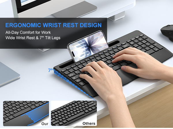 wireless keyboard mouse combo