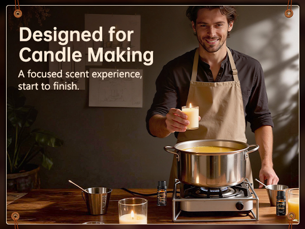 making candle