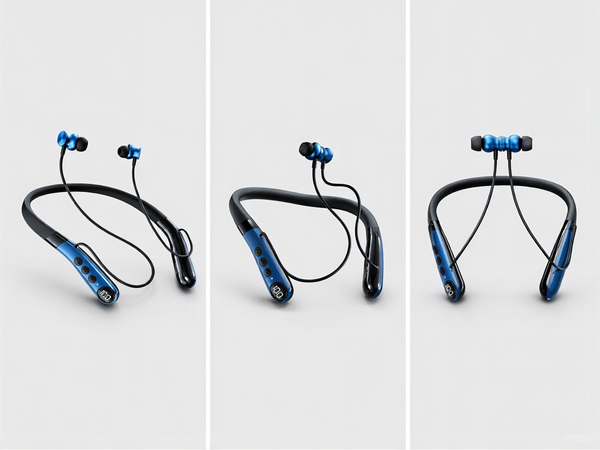 Multi angle view, showcasing the appearance of the headphones from all angles