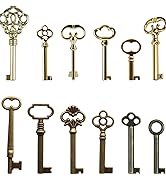 12-Key Universal Replacement Skeleton Keys