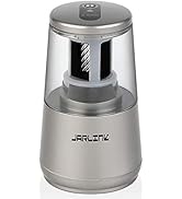 JARLINK Electric Pencil Sharpener, Heavy-Duty Helical Blade to Fast Sharpen, Auto Stop for No.2/C...