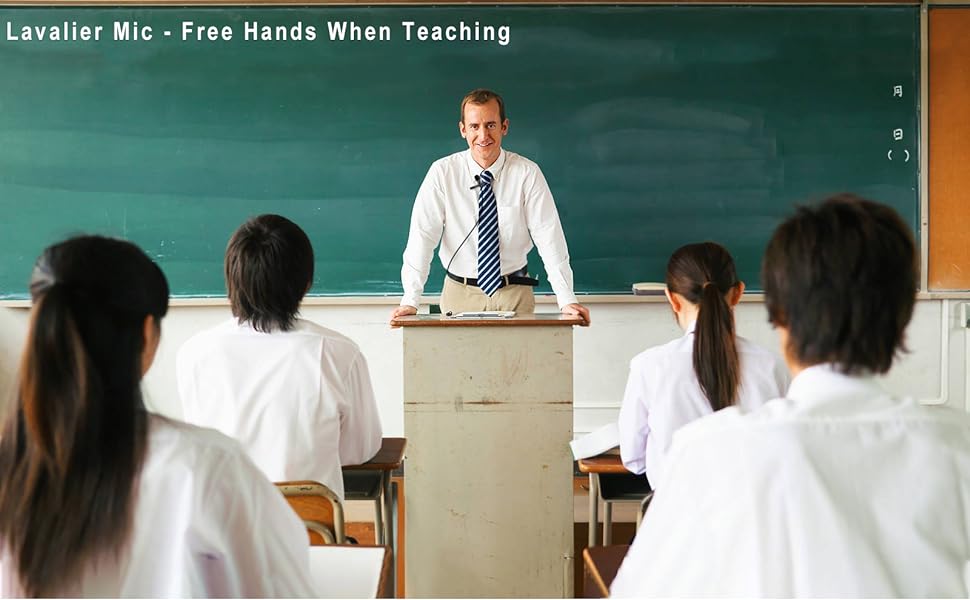 Lavalier Mic - Free Hands When Teaching