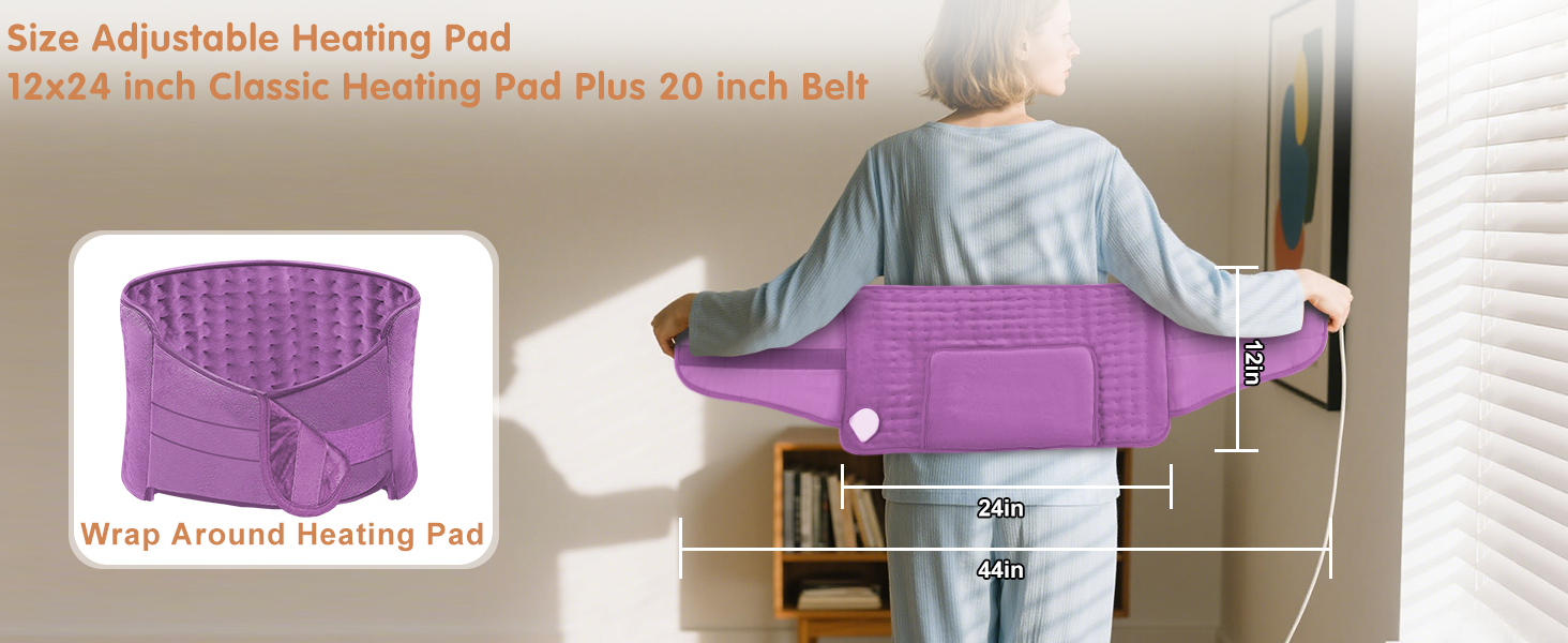 heating pad for back