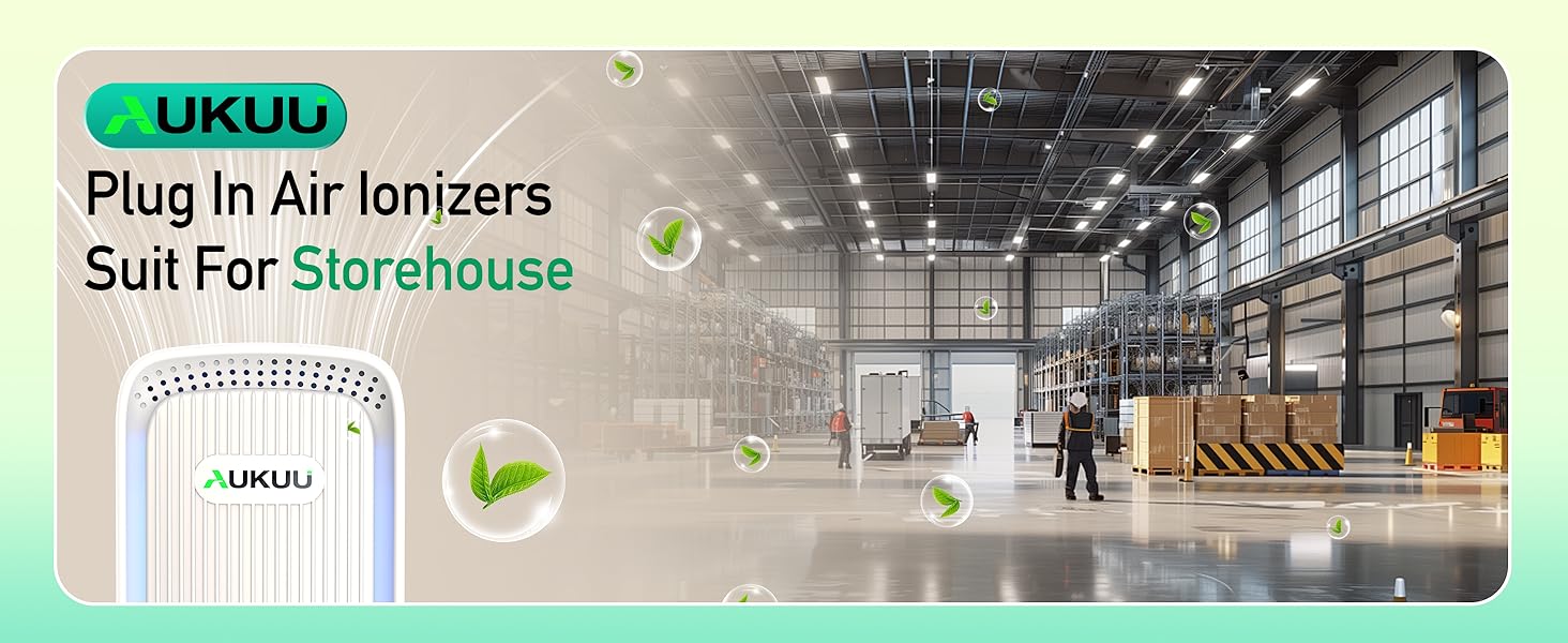 Plug In Air Ionizers Suit For Storehouse