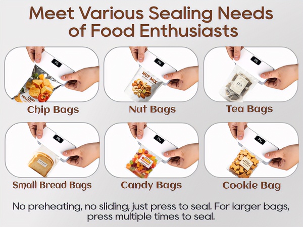 Meet Various Sealing Needs of Food Enthusiasts