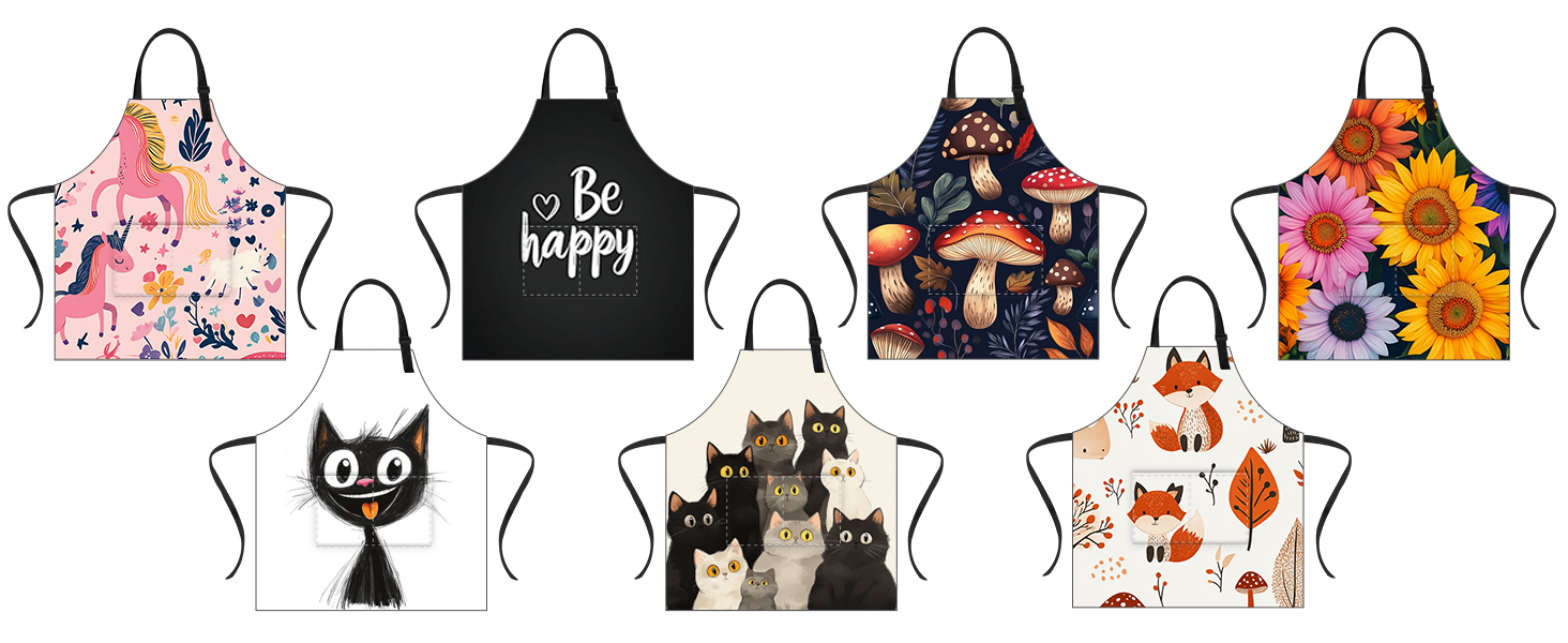 womens apron with pockets