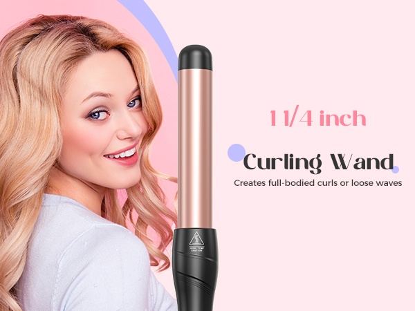 Curling wand