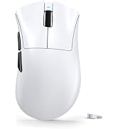 ATTACK SHARK V3 Ultra-Light Wireless Gaming Mouse,PAW3311 Sensor, 500mAh, 62g, 25KDPI 2.4G/BT/USB...