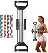 Chest Workout Equipment Arm Trainer - Adjustable 4 Resistance Levels (26-90 lbs) Forearm Muscle T...