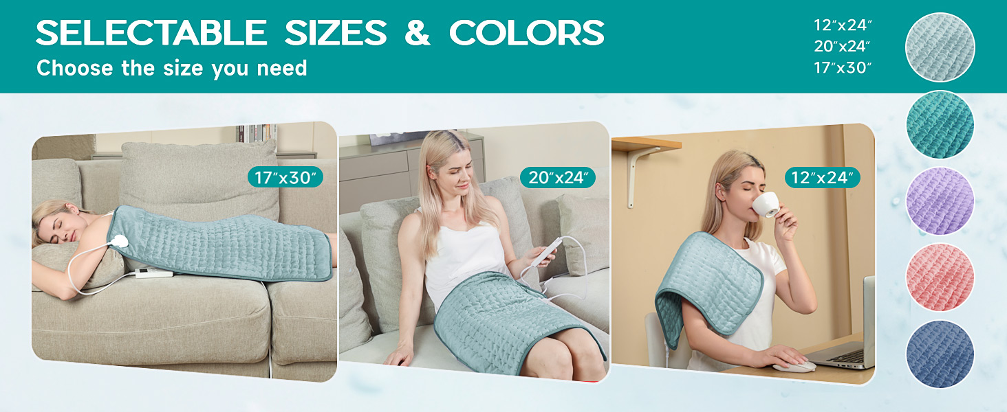 period heating pad for cramps