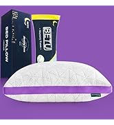 BETU Cooling Pillow Queen Size, Shredded Memory Foam Cool Pillow for Hot Sleepers, Adjustable Fir...