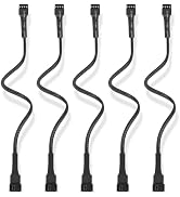 upHere PC Fan Extension Cable,4 Pin PWM Fan Splitter Cable,PWM Fan Extension Cable,for Computer A...