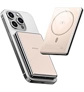 Kuulaa 10000mAh Magsafe Power Bank Ultra Slim 0.53'' Magnetic Wireless Portable Charger with USB-...