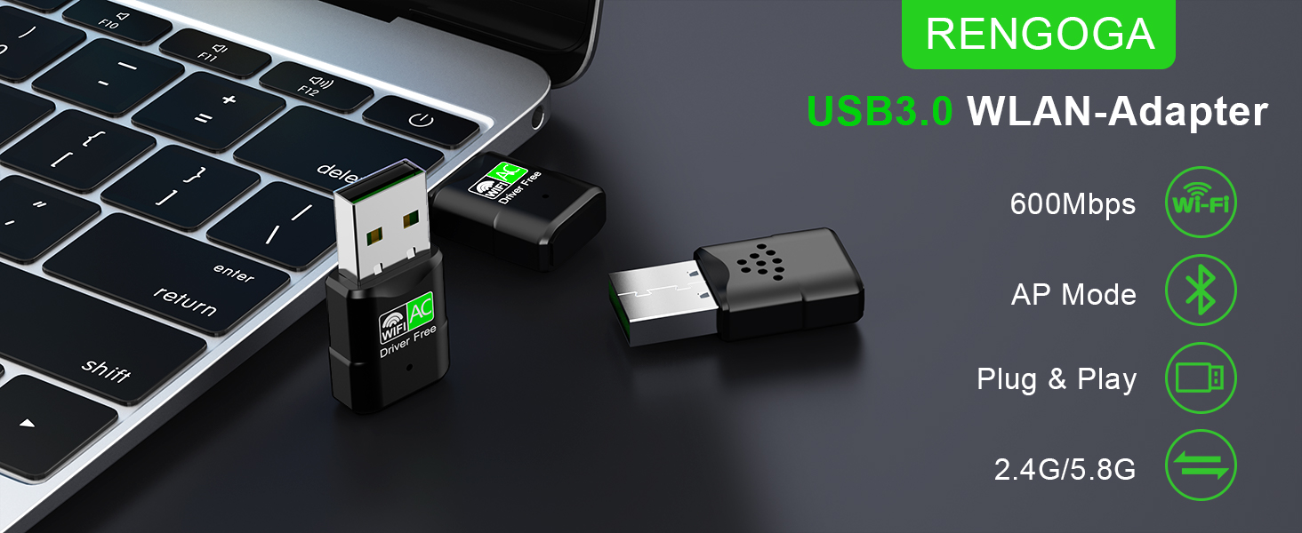 USB WiFi Adapter for Desktop PC
