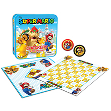 Super Mario vs Bowser Checkers &amp;amp; Tic Tac Toe