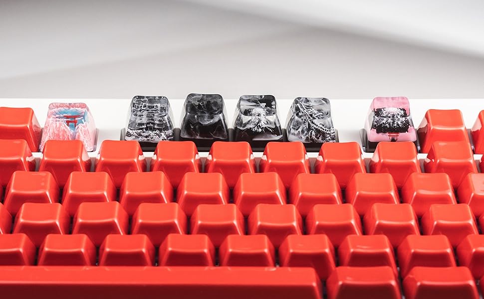 Artisan Keycaps Famous Landscape Series Keycap for Mechanical Keyboard