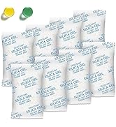 Moisture Absorbers, 20G 75 Pack Premium Transparent Desiccant for Storage, Silica Gel Desiccant P...