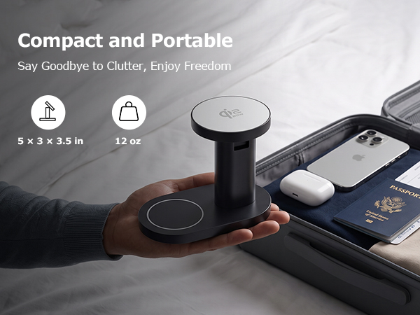 magnetic charging station