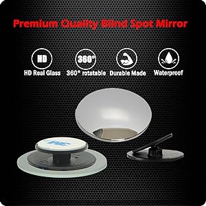 Ampper Blind Spot Mirror