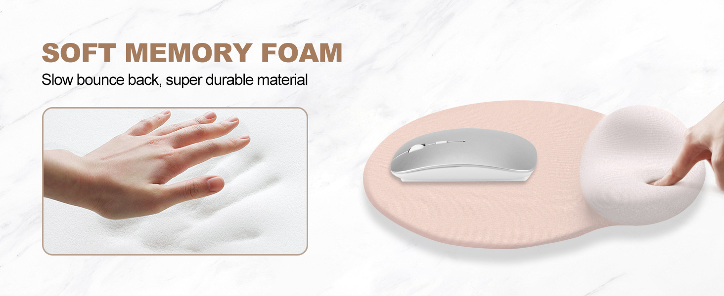 memory foam mouse pad