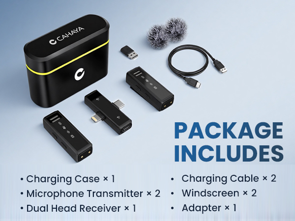 Microphone Wireless Easy Plug-and-Play