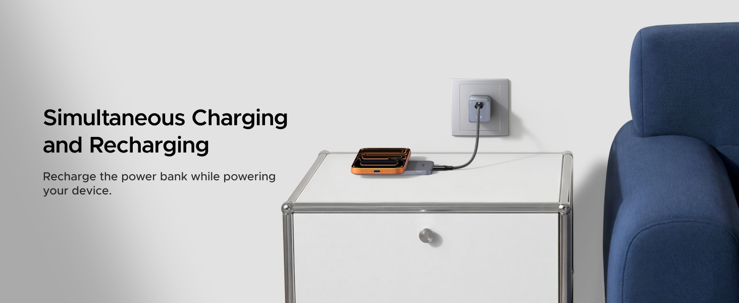 Simultaneous Charging and Recharging