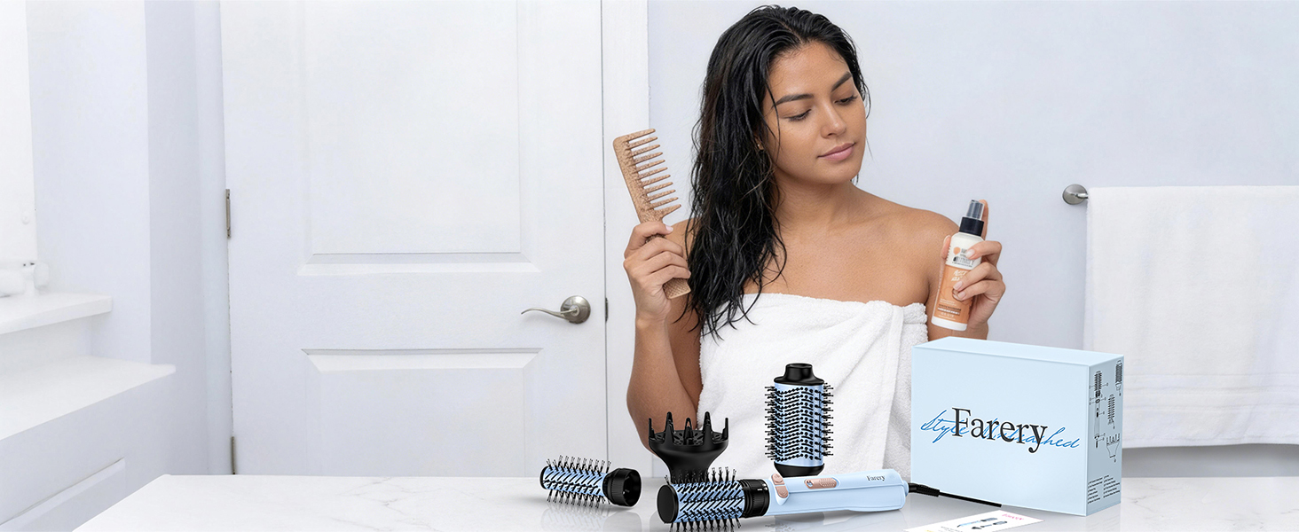 cepillo secador giratorio