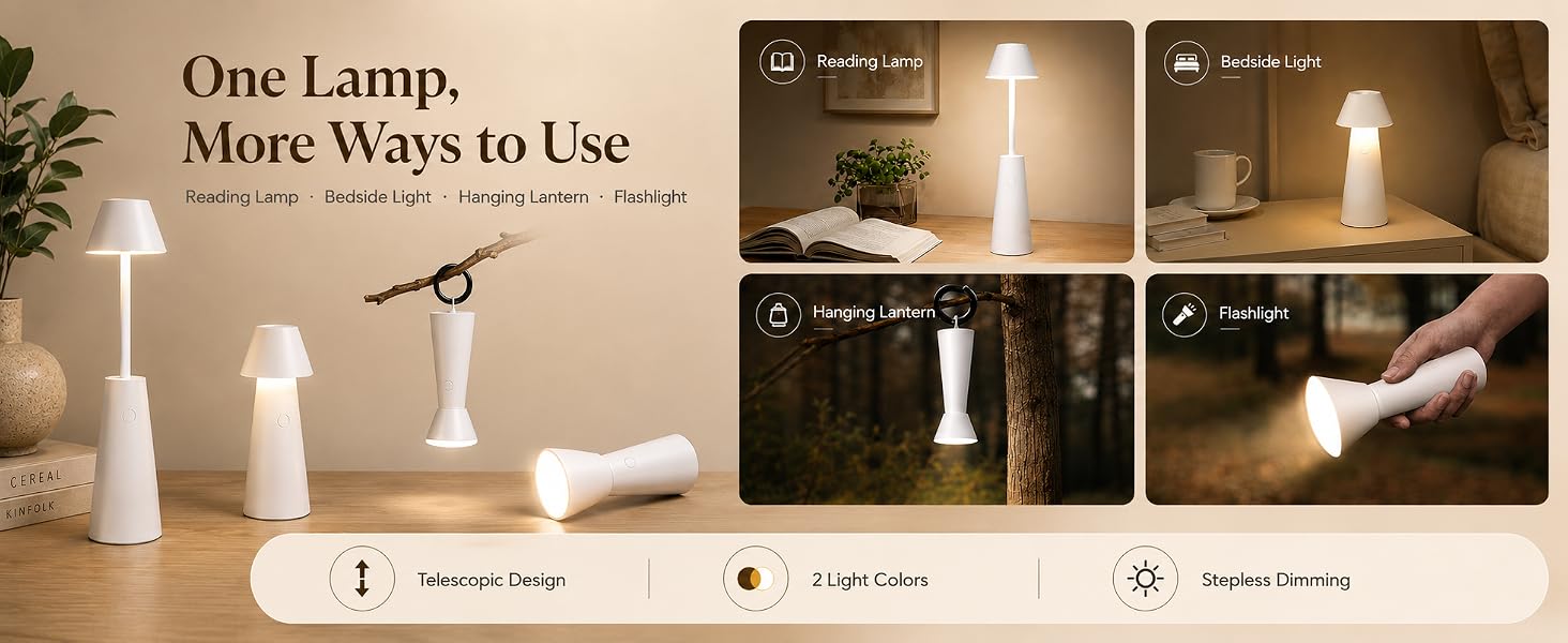 One Lamp,More Ways to Use