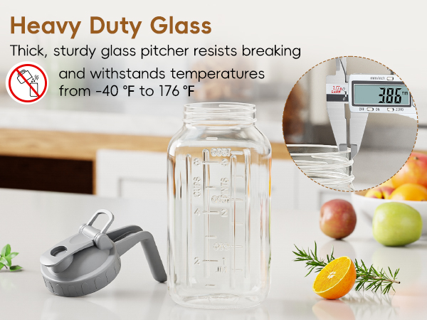 pitcher with lid