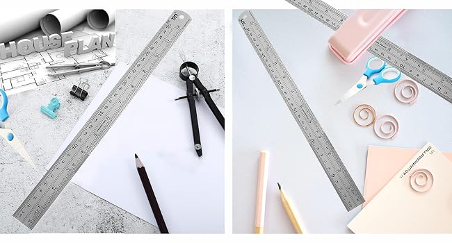 Metal ruler