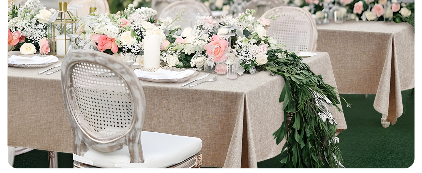 linen tablecloth