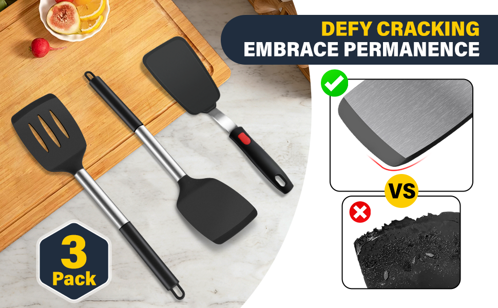 silicone spatula set