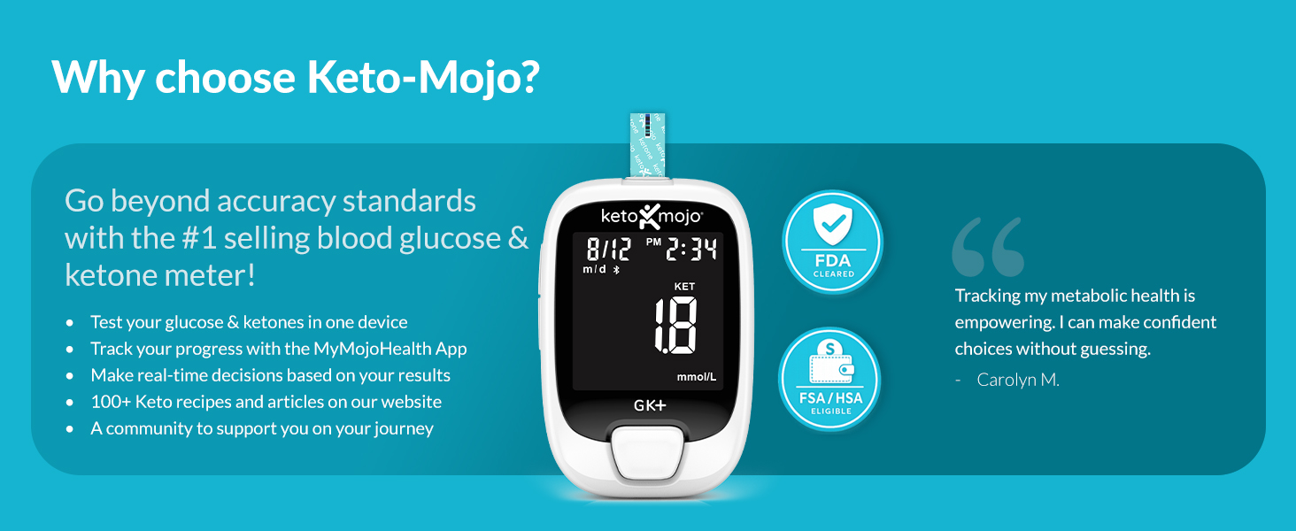 Why choose Keto-Mojo?
